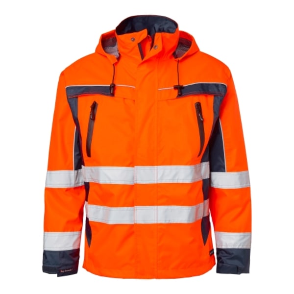 5217 Shell Jacket Fluorescent orange/navy Unisex