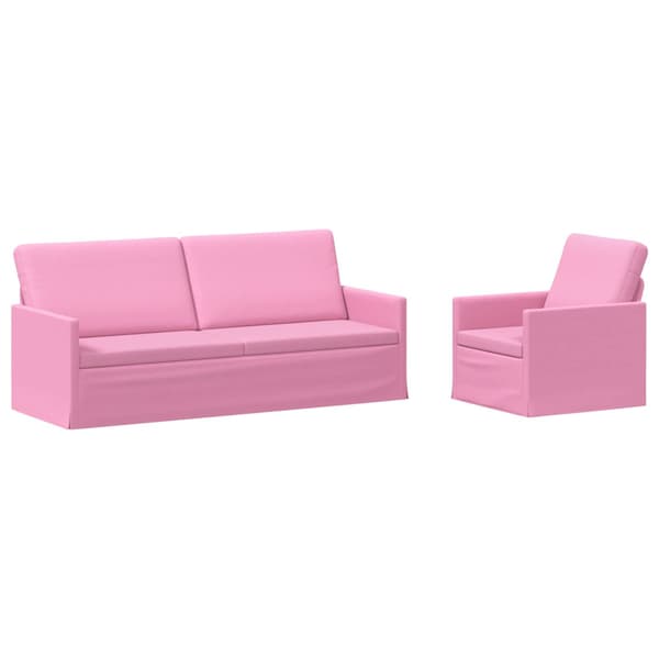 Soffset 2 st Rosa Tyg