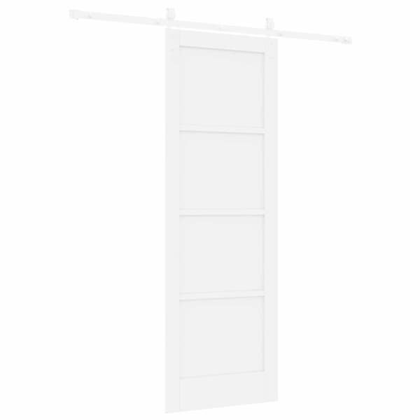 Skjutdörr ORKDAL 73,5 x 211 cm Konstruerat trä Vit