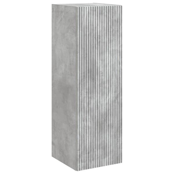 Badrumsmöbelset 5 st Betonggrå 33 x 34,5 x 100 cm