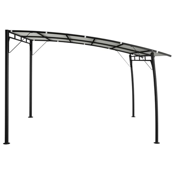 Paviljong 3x3x2,55 m gräddvit