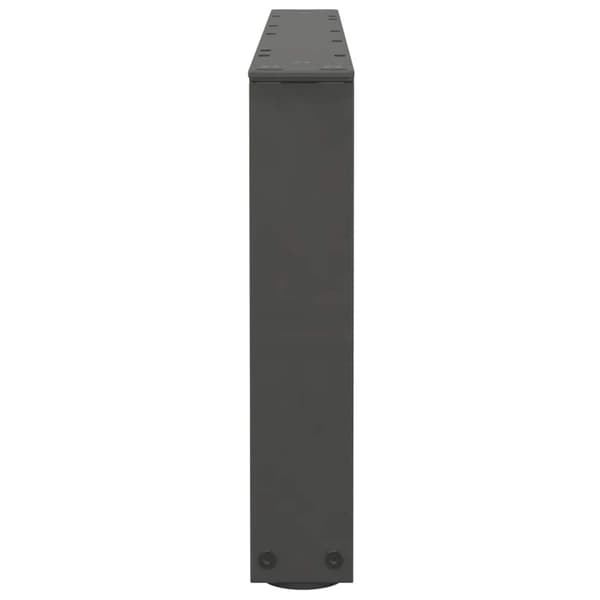 Soffbordsben V-formade 2 st antracit 70x(30-31,3) cm stål