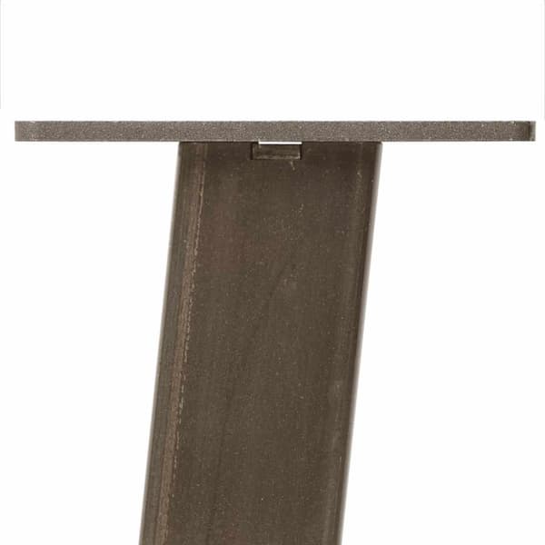 Soffbordsben 4 st naturstål 42 cm stål