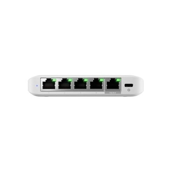 Ubiquiti UniFi Switch Flex Mini 2.5G - switch - 5 portar - Administrerad Vit