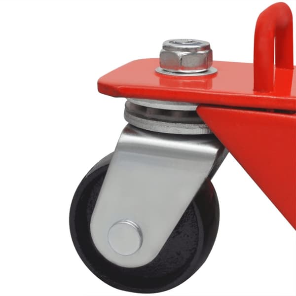 Hydraulisk MC-/ATV-lyft 680 kg röd