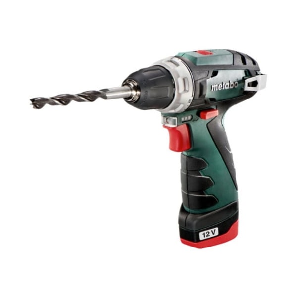 Metabo PowerMaxx BS Basic - borr/drivare - sladdlös - 2 batterier