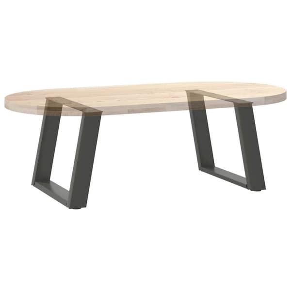 Soffbordsben U-formade 2 st antracit 50x(42-43) cm stål