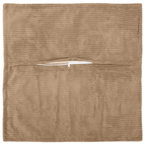 Kuddöverdrag 2 st HOUTEN Brun 40 x 40 cm manchester
