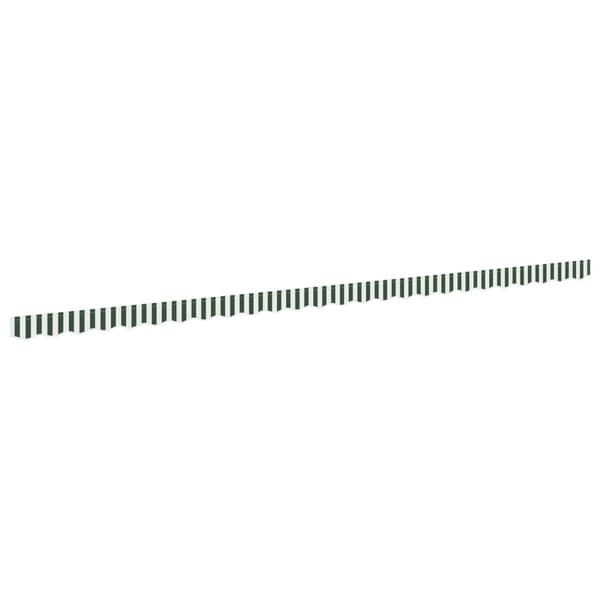 Markiskappa Ersättning Grön och Vit 6 m Polyester