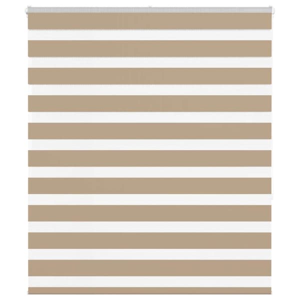 Rullgardin zebra 135x150 cm tyg bredd 130,9 cm polyester