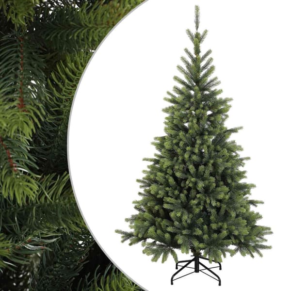 Plast Hingad Julgran 210 cm PVC och metall Grön