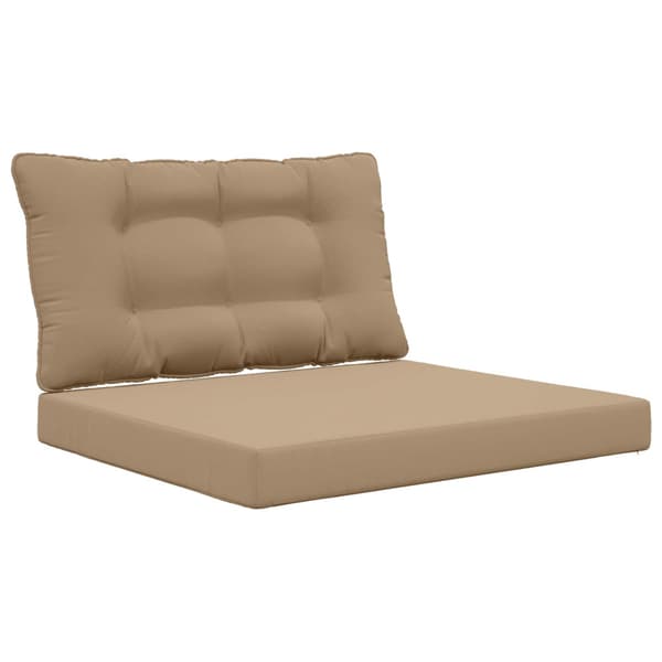 Utomhus Soffa Kudde 2 pcs Taupe Polyester
