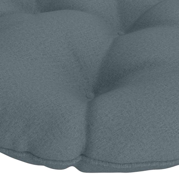 Hängstolskudde VIANEN 100% Polyester Blå Ø 60 x 10 cm