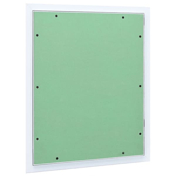Åtkomstpanel Grön och Silver 55 x 65 cm Aluminium och gips