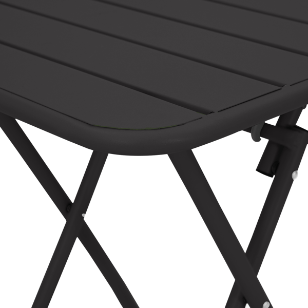 Bistrobord Antracit 55 x 55 x 72,5 cm Pulverlackerad stål