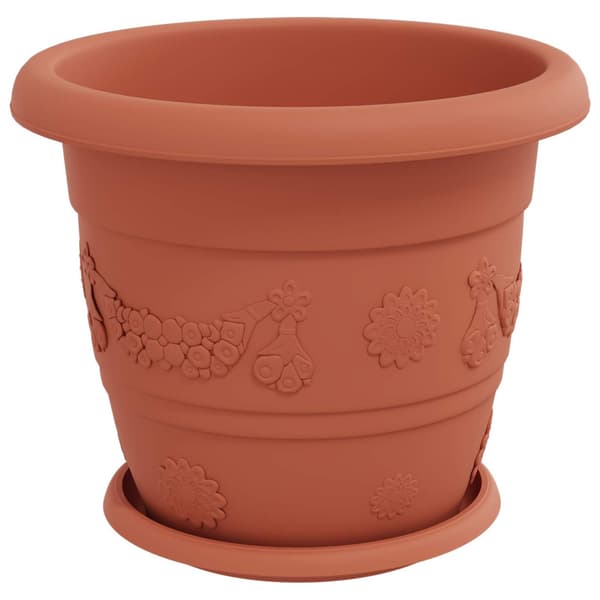 Växtkrukor 24 pcs Murgrön Ø 30 x 25 cm Plast