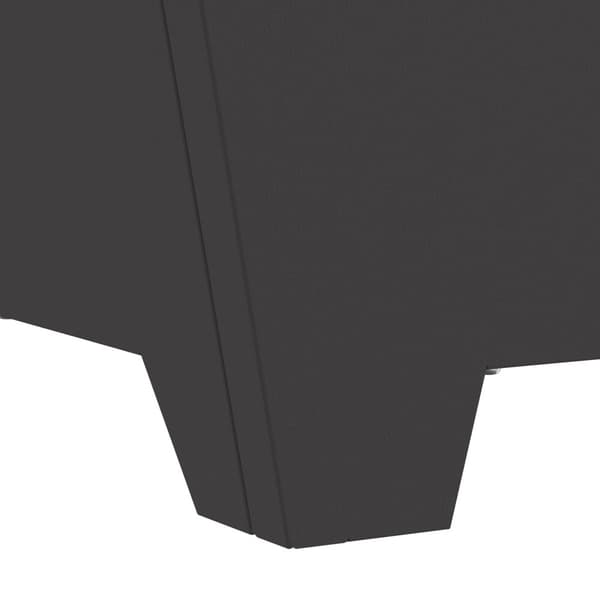 Eldstad Svart 60 x 60 x 30 cm Stål