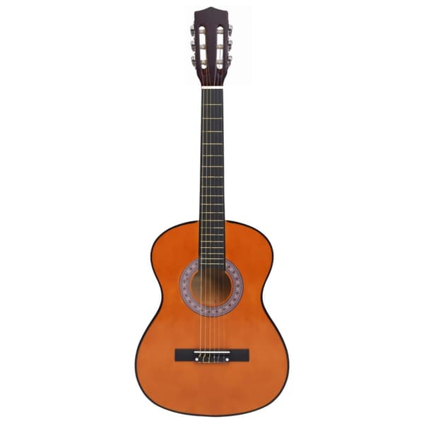 Gitarr för nybörjare med fodral klassisk 3/4 36"