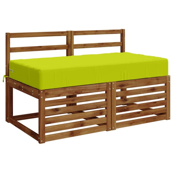 Sittkudde SOEST 100% Polyester Ljusgrön 120 x 60 x 15 cm