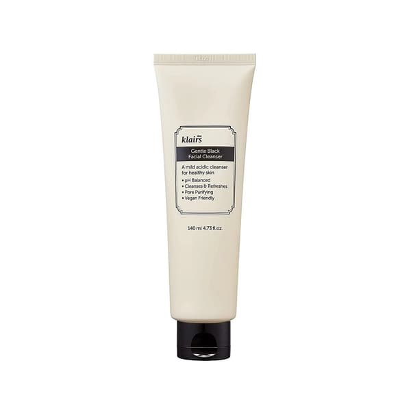 Gentle Black Facial Cleanser 140ml