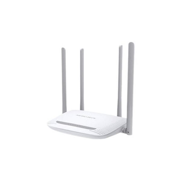 Mercusys MW325R Enhanced Wireless N - trådlös router - Wi-Fi - skrivbordsmodell Vit