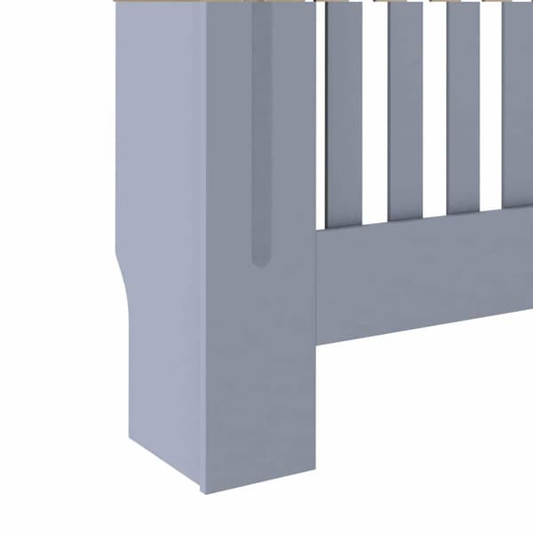 Radiatorlock 2 pcs Grå 172 x 19 x 81,5 cm Konstruerat trä