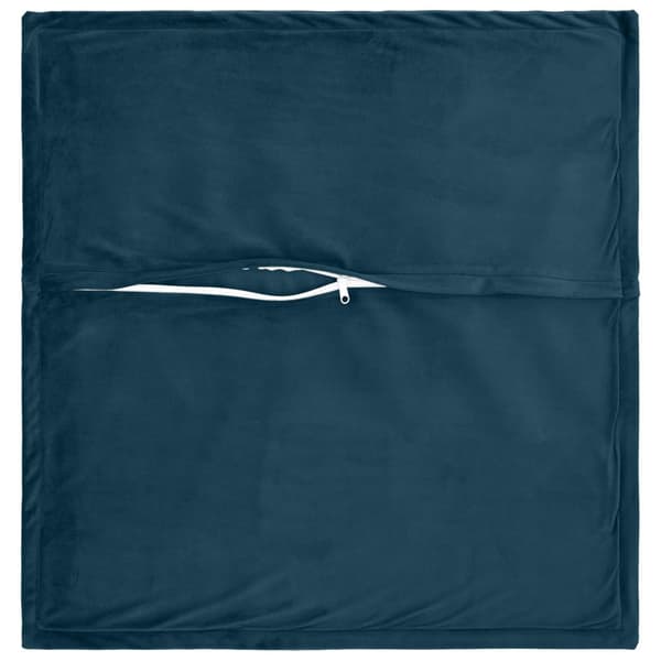 Kuddöverdrag 2 st HOUTEN Blå 40 x 40 cm Sammet
