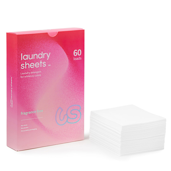 Laundry Sheets - 60 Tvättar Parfymfri
