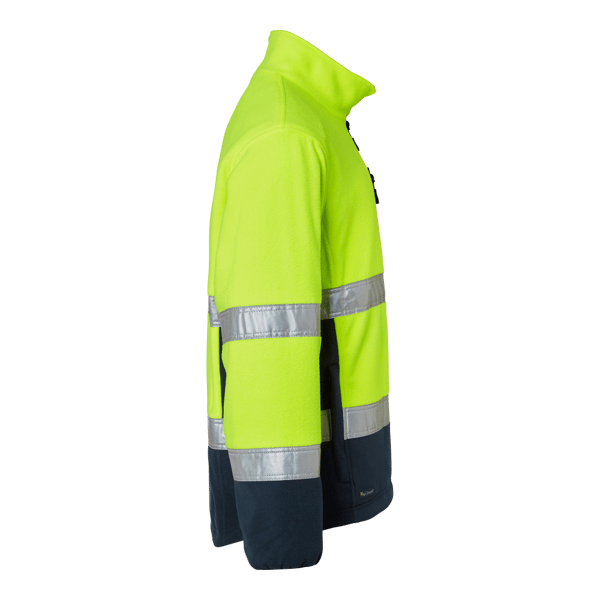264 Fleece Fluorescent yellow/navy Unisex