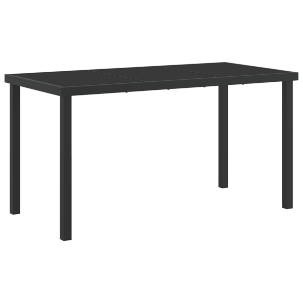 Trädgårdsmöbelset 5 pcs Ljusgrå konstrotting