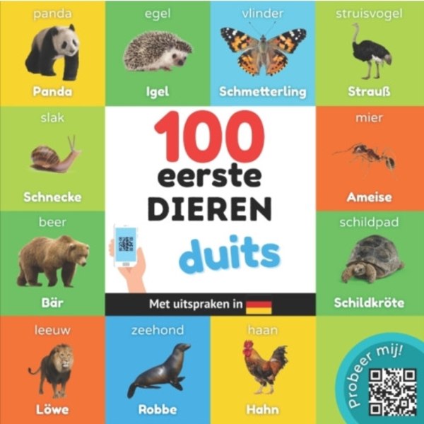 100 eerste dieren in het duits (häftad, dut)