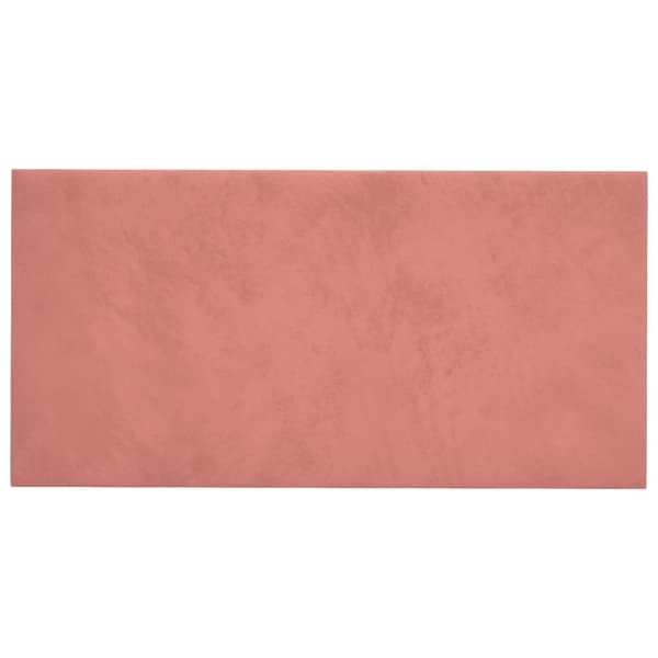 Väggsänggavel 12 st Rosa Sammet