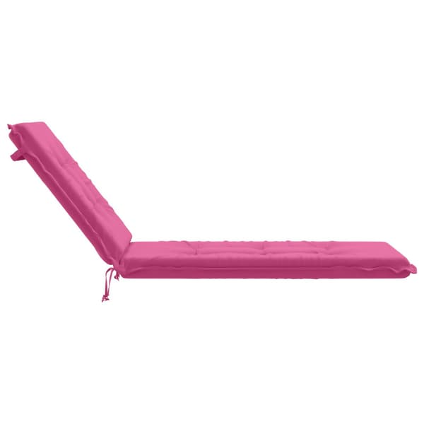Solstol Kudde GEMERT 100% Polyester Rosa 190 x 50 x 9 cm