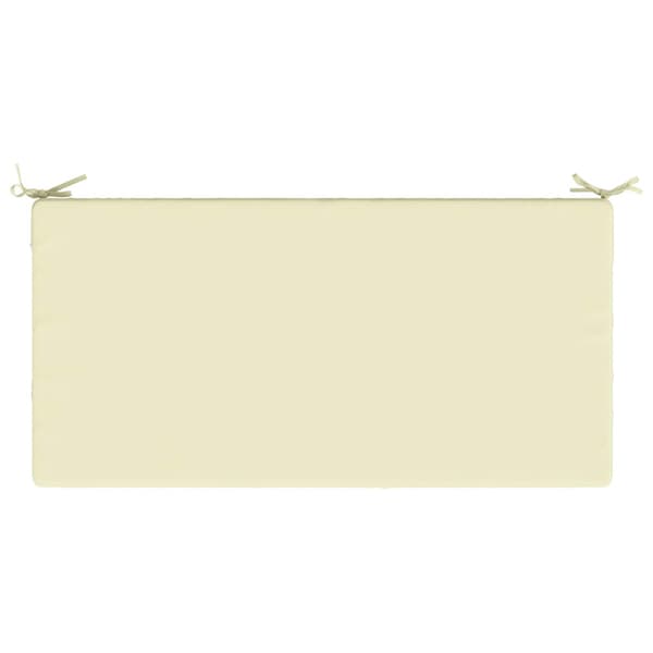 Sittkudde SOEST 100% Polyester Gräddvit 120 x 80 x 10 cm
