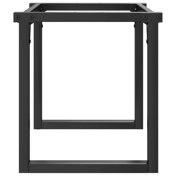 Bordsben för soffbord O-ram 90x30x43 cm stål