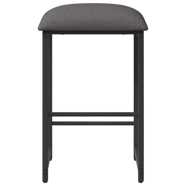 Barpall Ljusgrå 40 x 32 x 74 cm Konstruerat trä