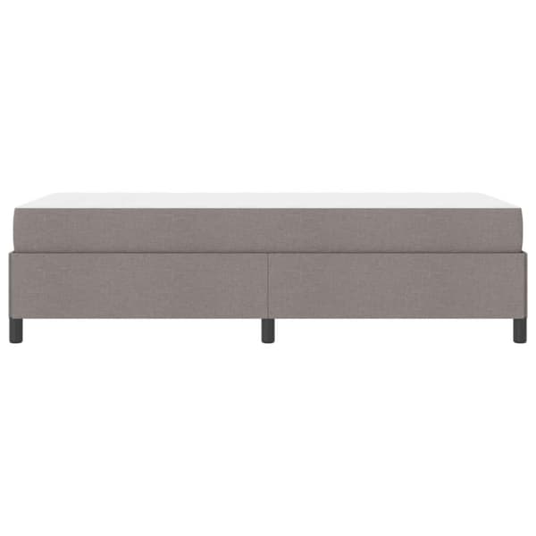 Bäddfjäder Taupe 90 x 200 cm tyg