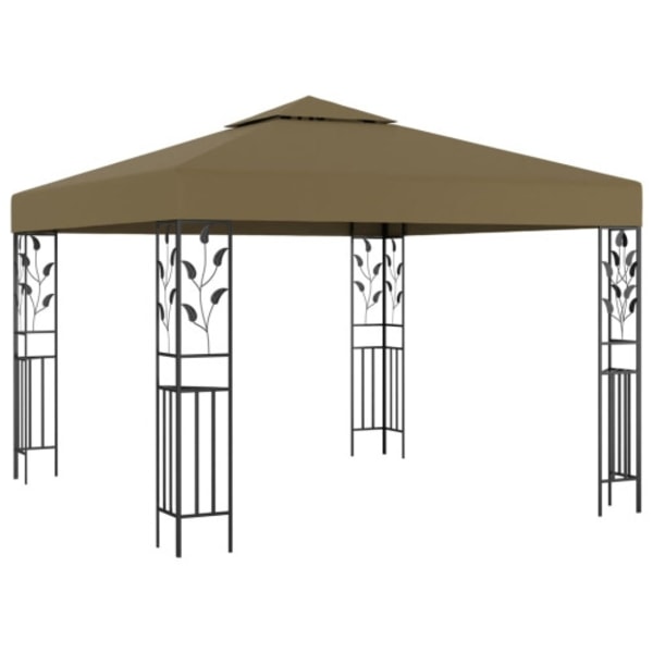 Paviljong 3x3 m taupe 180 g/m²