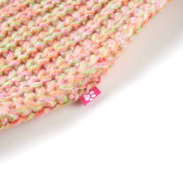 Stickad tröja för barn mjuk rosa 92