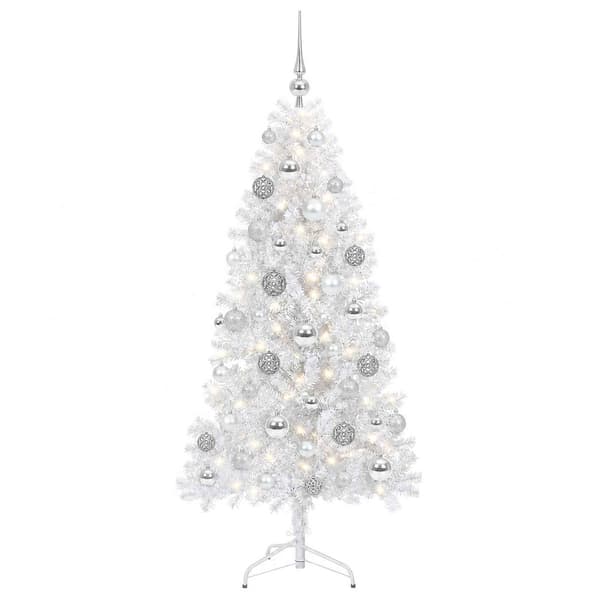 Plast Hingad Julgran 150 cm 150 LED-lampor Varmvit