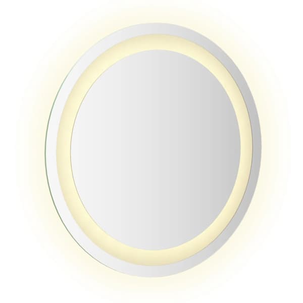 Badrumsspegel LED 40 cm rund