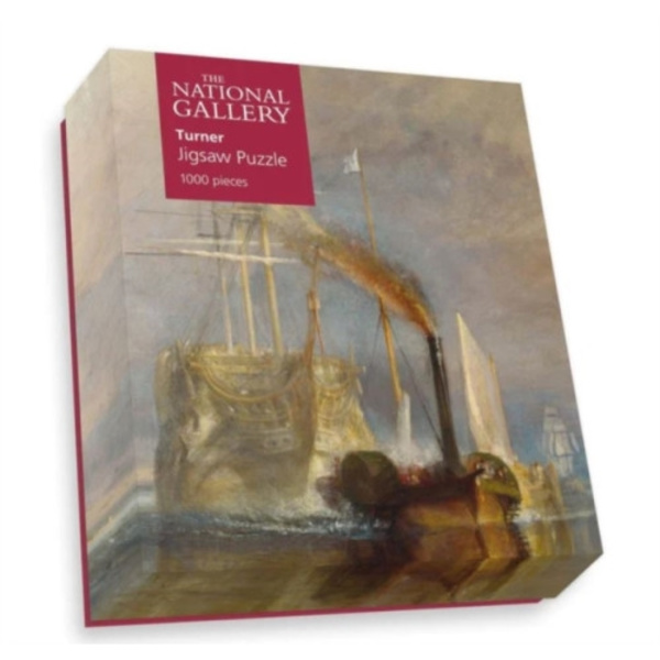 National Gallery's The Fighting Temeraire tugged to her last berth to be broken up, 1838 1000 Piece Puzzle