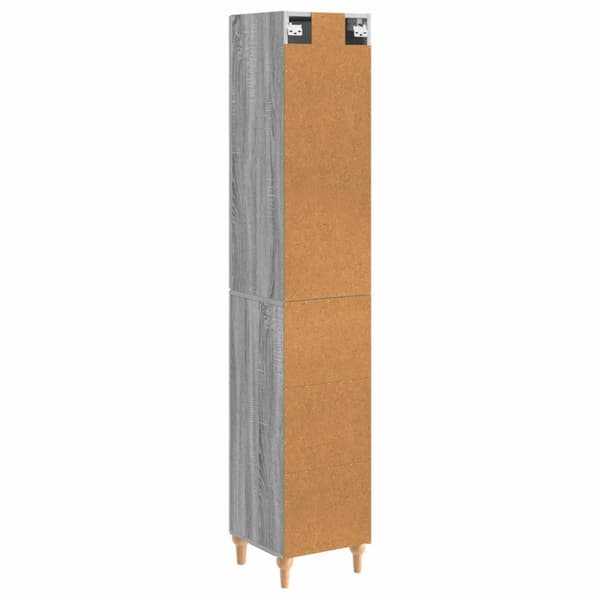 Skåpset 2 pcs 33 x 34,5 x 90 cm Konstruerat trä