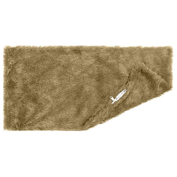 Kudde med kudde HEERLEN 2 st Ljusgrå PV Fleece