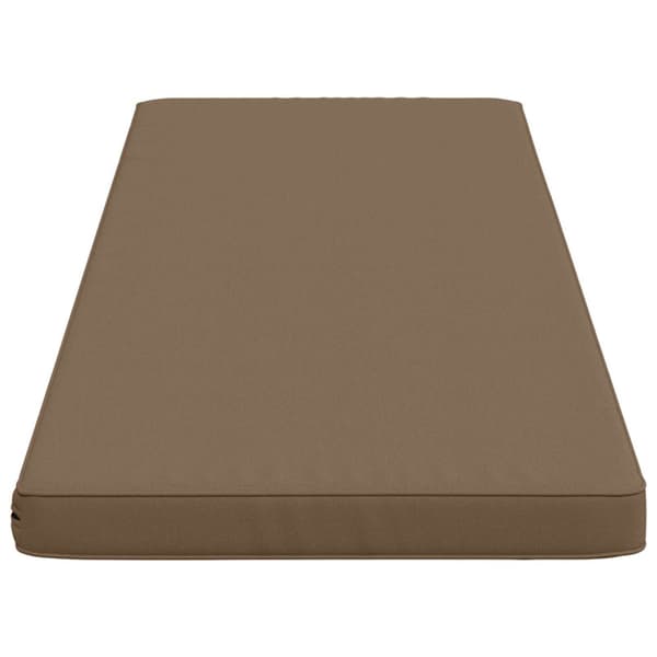 2-delade Bänk Kuddar VUGHT 2 st 100% Polyester Taupe
