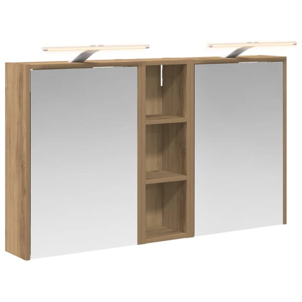 Badrumsskåpsset 3 st 106 x 16 x 62,5 cm Konstruerat trä
