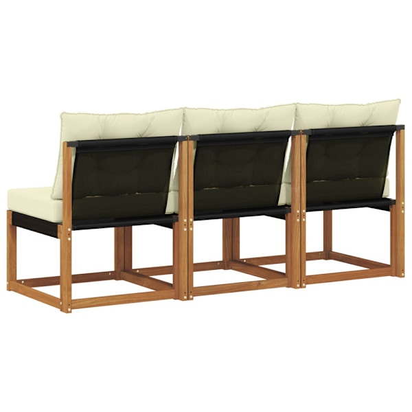 3 Stycke Utomhus Mellansoffa