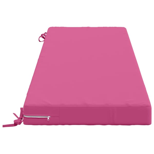Bänk kudde SOEST 100% Polyester Rosa 140 x 50 x 8 cm