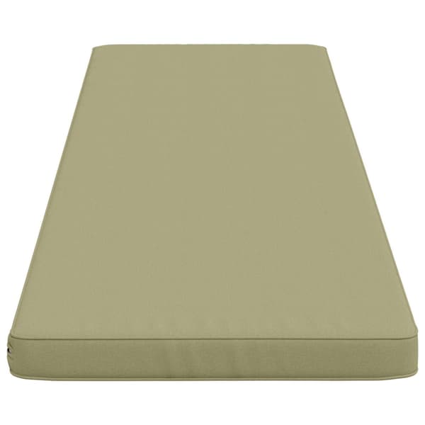 2-delade Bänk Kuddar VUGHT 2 st 100% Polyester Ljusgrön