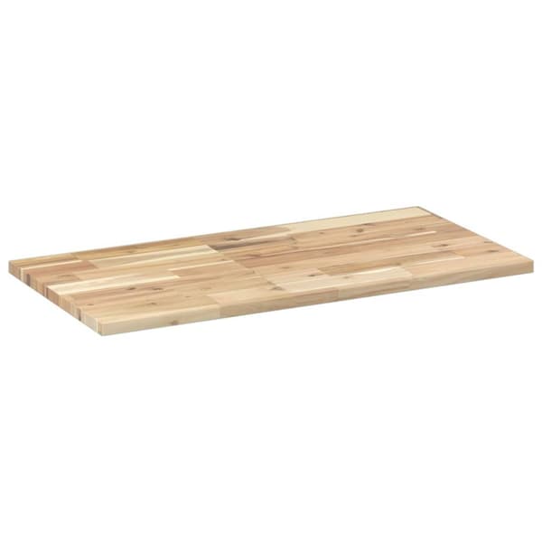 Bordsskiva 60x40x2 cm rektangulär massiv akacia